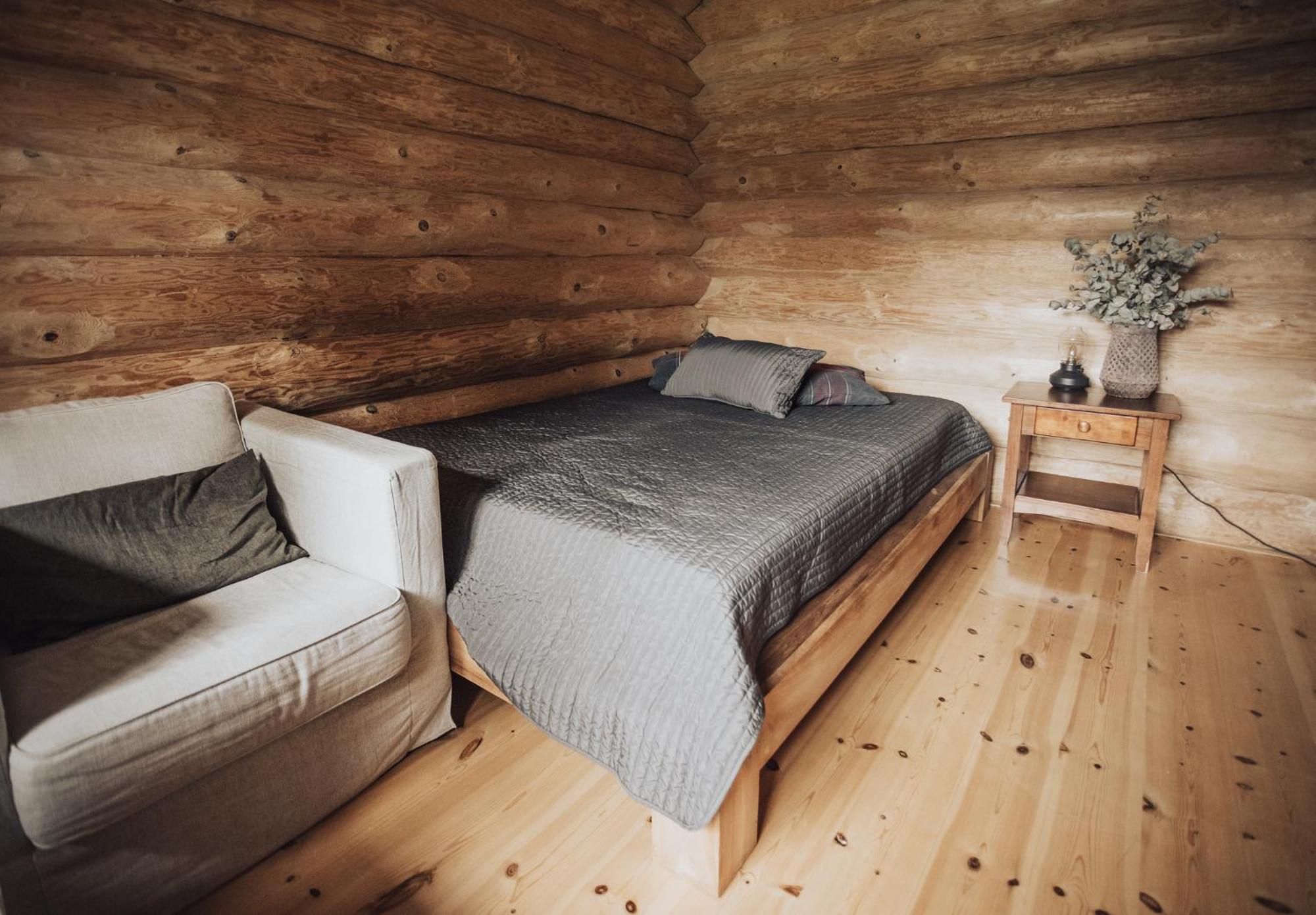Fjordhygge - Authentic Wood Log Cabin Summerhouse Near Water, Fjord And Forest Jægerspris Exterior foto