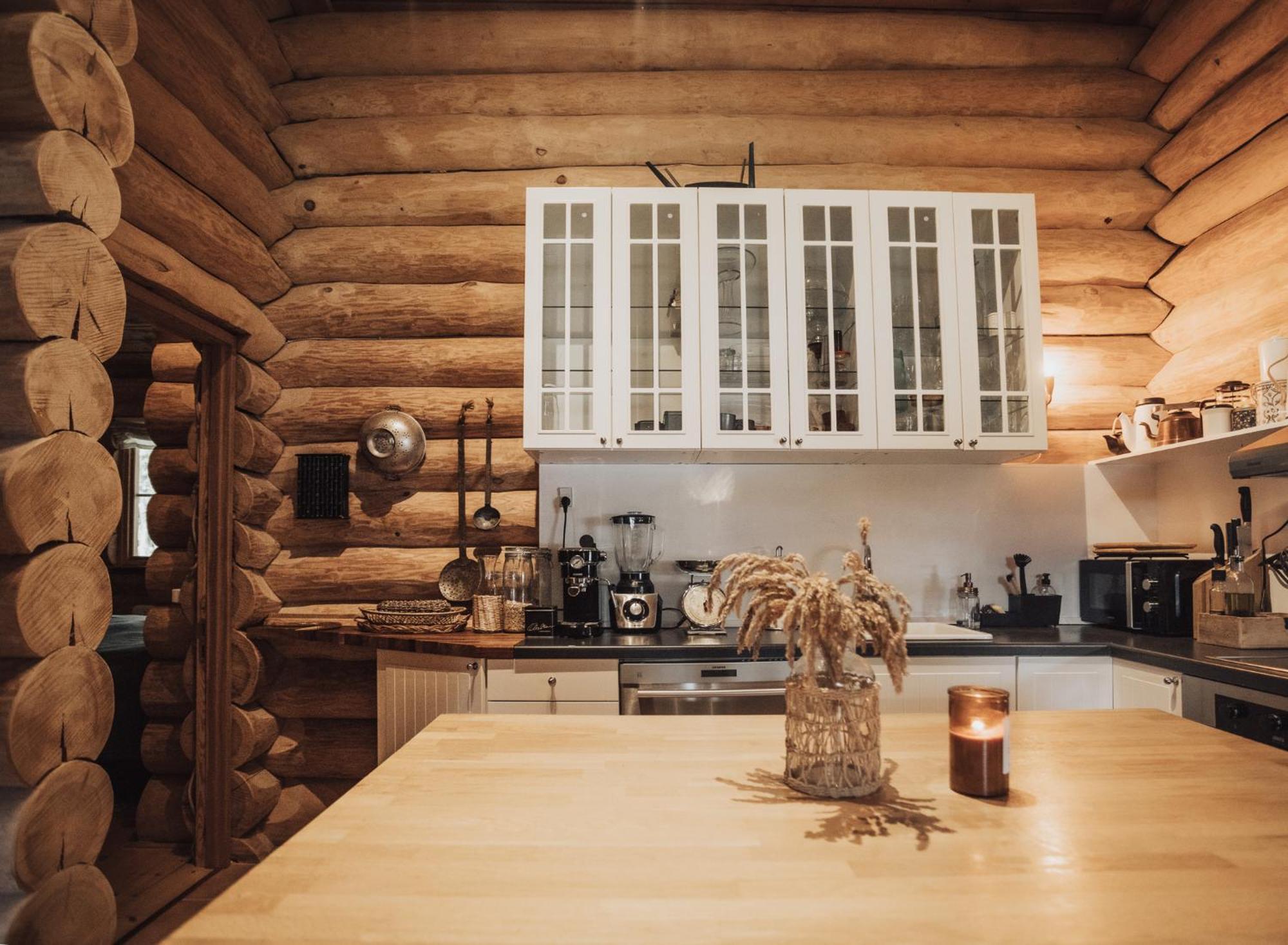 Fjordhygge - Authentic Wood Log Cabin Summerhouse Near Water, Fjord And Forest Jægerspris Exterior foto